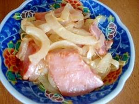 ＊お弁当おかず＊焼き豚と新玉ねぎのマヨ炒め